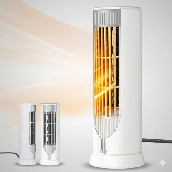 Фото Товары для дома и сада Тепловентилятор керамический Lasko FH500 1200Вт, комнатный электрообогреватель дуйка для дома и офиса, защита от перегрева