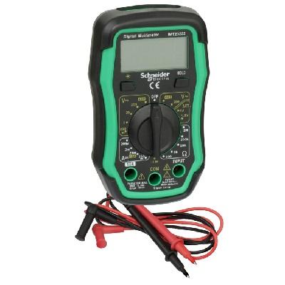 Фото Контрольно-измерительные приборы и автоматика, Клещи, тестеры, мультиметры, указатели напряжения, амперметры, вольтметры, регуляторы, сигнализаторы Мультиметр цифровой IMT23222 категория III 600V Schneider Electric