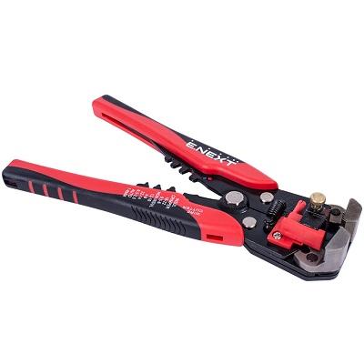 Фото Контрольно-измерительные приборы и автоматика, Клещи, тестеры, мультиметры, указатели напряжения, амперметры, вольтметры, регуляторы, сигнализаторы Инструмент для снятия изоляции проводов 0,2-6 мм² e.tool.strip.HS.D1.0,2.6 E.NEXT