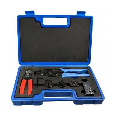 Фото Контрольно-измерительные приборы и автоматика, Клещи, тестеры, мультиметры, указатели напряжения, амперметры, вольтметры, регуляторы, сигнализаторы Набор инструментов для опрессовки LY05H-5A2 АСКО-УКРЕМ