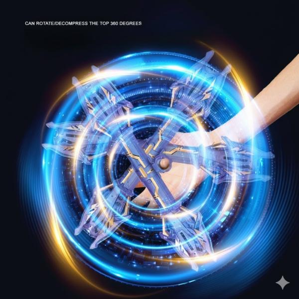 Фото Детский мир, детские товары Детский световой меч вращающийся 7 цветов — игрушка, подарок, световой меч