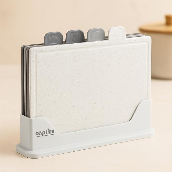 Фото Все для кухни Набор разделочных досок Zepline ZP-00220 Серый — 5 штук в современном дизайне