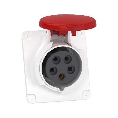 Розетка кабельная стационарная 16А 3P+N+E IP44 380В PratiKa Schneider Electric