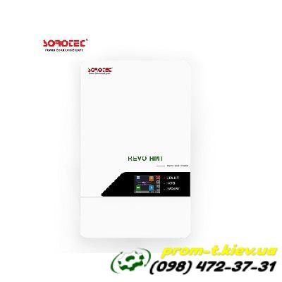 Фото Инверторы, ИБП, аккумуляторы Инвертор SOROTEC REVO HMT 8KW/48V 120A 2 MPPT 60-450VDC гибридный солнечный
