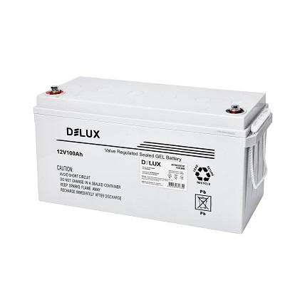 Фото Инверторы, ИБП, аккумуляторы Аккумулятор LB 12V 100AH DELUX
