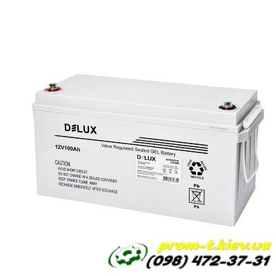 Фото Инверторы, ИБП, аккумуляторы Аккумулятор LB 12V 100AH DELUX