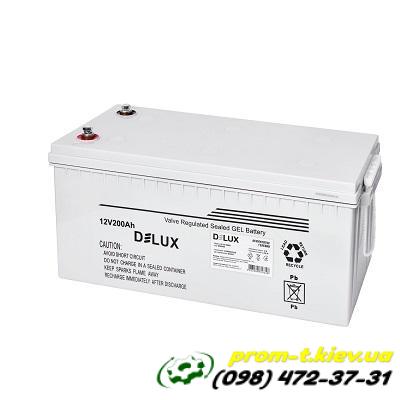Фото Инверторы, ИБП, аккумуляторы Аккумулятор LB 12V 200AH DELUX