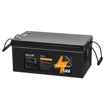 Аккумулятор LFP 25,6V 100A литиевый с LCD LiFePO4