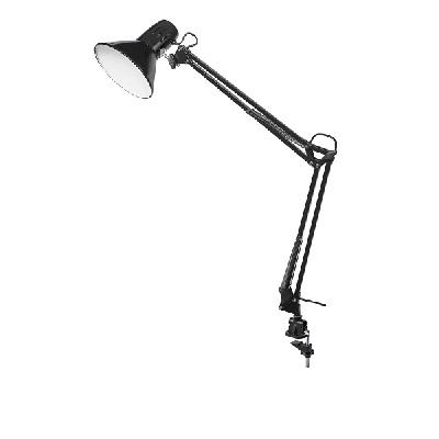 Фото Светильники, прожекторы, светодиодные, уличные, потолочные, подвесные, промышленные, точечные, Светильник DeLux Светильник настольный (лампа) на струбцине DeLux TF-06 Е27 серый