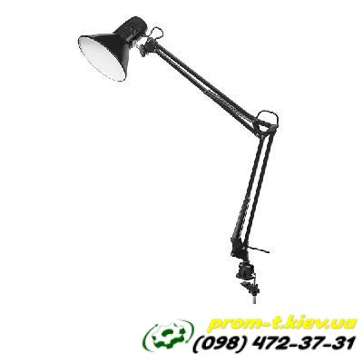 Фото Светильники, прожекторы, светодиодные, уличные, потолочные, подвесные, промышленные, точечные, Светильник DeLux Светильник настольный (лампа) на струбцине DeLux TF-06 Е27 серый