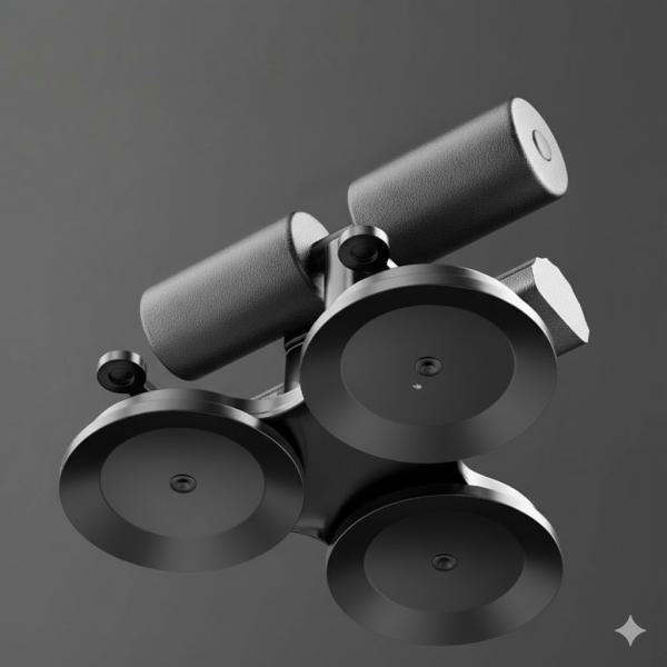 Фото Спорт, здоровье, туризм Многофункциональный Упор для Пресса на Присоске (Sit Up Bar) с Регулировкой Высоты (Тренажер для дома)