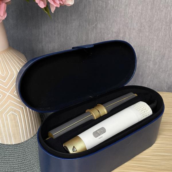 Фото Красота и здоровье Стайлер 5в1 HAIR BRUSH Styler + Коробка Чехол Белый с функциями придания объема, выпрямления