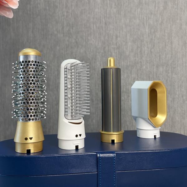 Фото Красота и здоровье Стайлер 5в1 HAIR BRUSH Styler + Коробка Чехол Белый с функциями придания объема, выпрямления