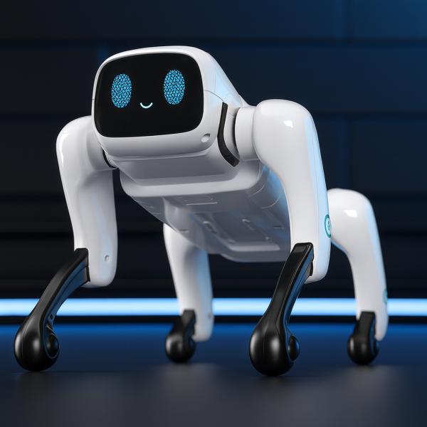 Фото Детский мир, детские товары Интерактивная робот-собака Mech Guardian QF660-2 с пультом управления и подсветкой