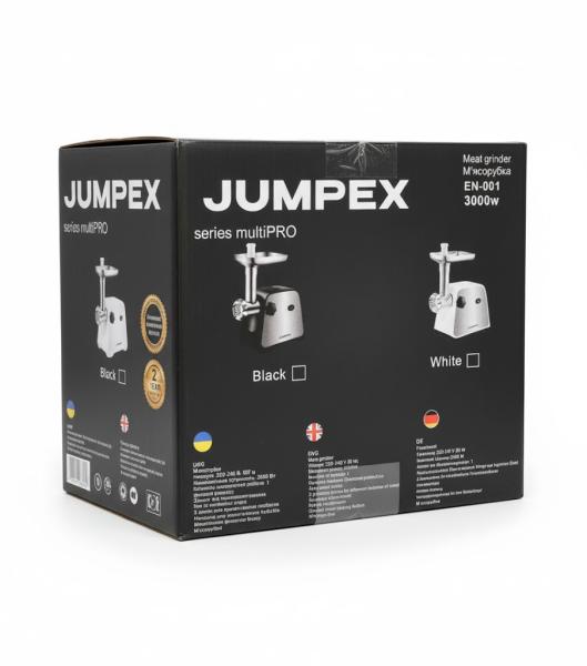 Фото Все для кухни Мясорубка 3 в 1 Jumpex Series Multi EN-001 3000 Вт (мясорубка + тёрка + шинковка)