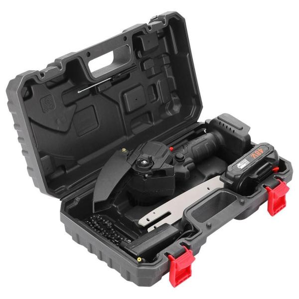 Фото  УЦЕНКА! аккумуляторная цепная пила с 2 батареями (Нет зарядки 3134)