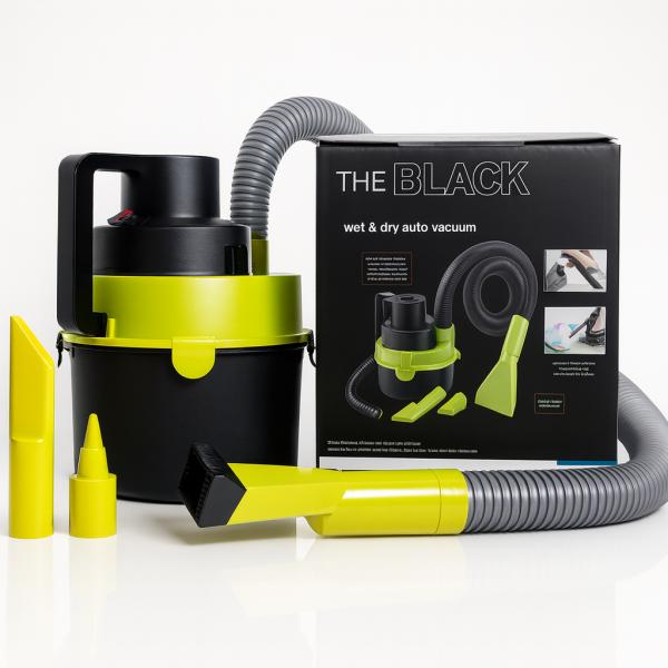 Фото  УЦЕНКА! Автомобильный пылесос The Black Multifunction (Нет крепления 3140)