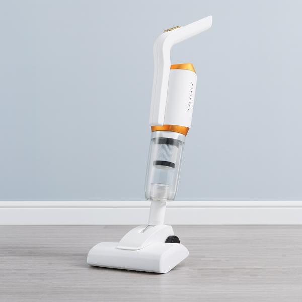 Фото  УЦЕНКА! Аккумуляторный пылесос без мешка Vacuum Cleaner 2000mAh 120 Вт (Плохая упаковка 3149)