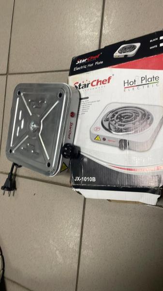 Фото  УЦЕНКА! Электрическая настольная плита одна конфорка HP-JX1010B (Нет ножек 3165)