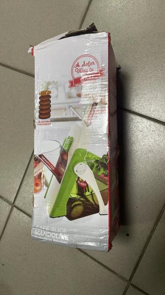 Фото  УЦЕНКА! Многофункциональная овощерезка-измельчитель Safe Mandoline Slice (Плохая упаковка 3185)
