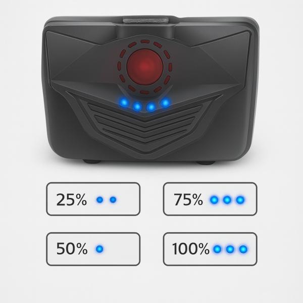 Фото Фонари, прожекторы, светильники Супер мощный налобный фонарь BL-A12-3-P90, 1000 м, 3 режима, аккумуляторный комплект