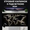Игровой коврик для мыши, увеличенный размер, тканевая поверхность и нескользящая основа 80*30 см
