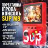Портативная игровая приставка Sup M9, 900 игр, экран 3", аккумулятор 1200 мА·ч, для детей и взрослых, чёрная