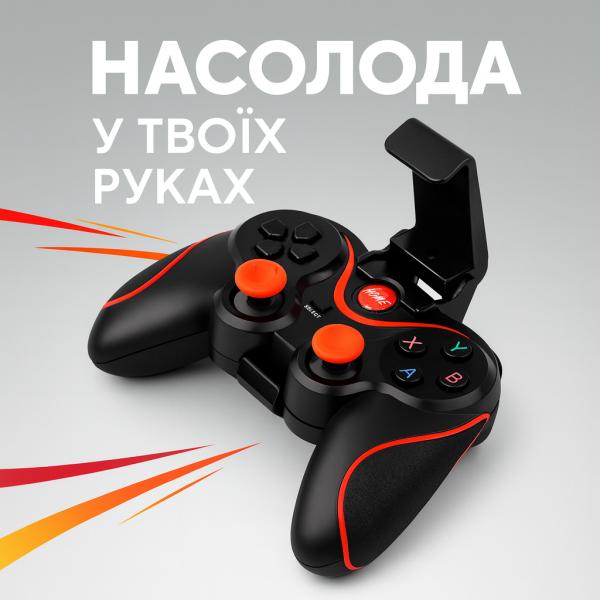 Фото Детский мир, детские товары Беспроводной джойстик Terios T-3 для Android iOS PC PS3 TV Box Smart TV Black