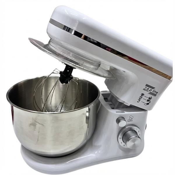 Фото Все для кухни Тестомес для теста Zepline ZP-9832 5 л 3500 Вт, белый корпус