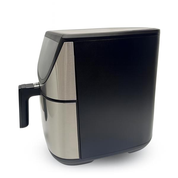 Фото Все для кухни Профессиональная фритюрница Zepline ZP-217, 12 л, 4200 Вт, 2 ТЭНа, антипригарные корзины, сенсорное управление