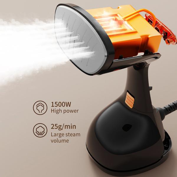 Фото Товары для дома и сада Вертикальный отпариватель 1500 Вт, Черный ручной парогенератор для дома и путешествий