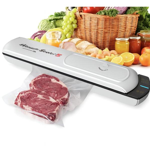 Фото Все для кухни Вакуумный упаковщик Vacuum Sealer S для продуктов 90Вт, 28 см, белый