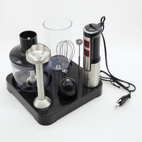 Фото Все для кухни Блендер кухонный ручной Rainberg RB-2293B с металлической ножкой и 20 скоростями мощностью 1200 Вт