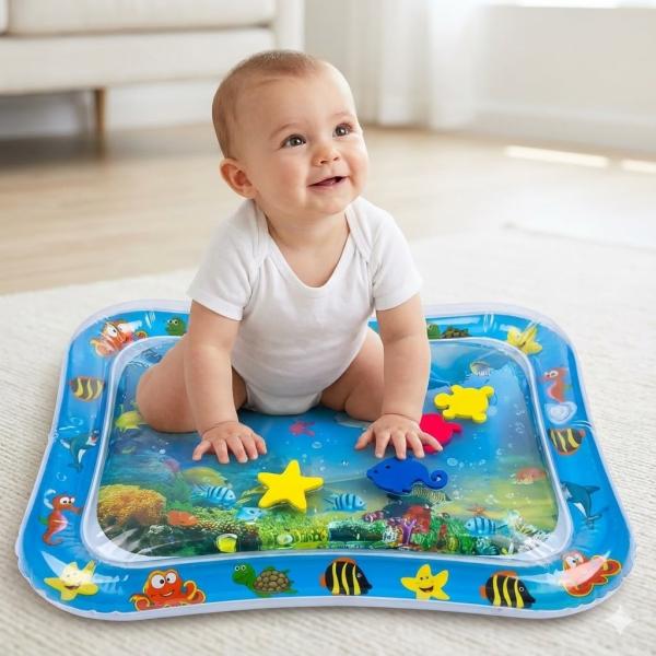 Фото Детский мир, детские товары Водный детский развивающий коврик AIAIR O inflatable water play mat Надувной детский водный коврик