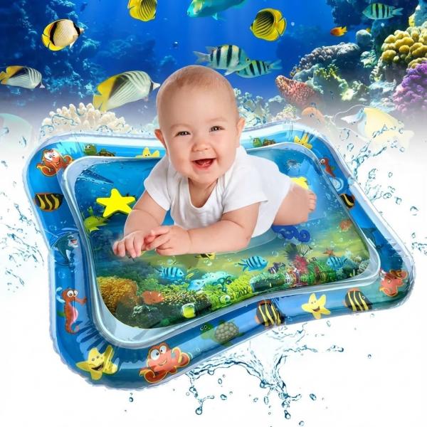 Фото Детский мир, детские товары Водный детский развивающий коврик AIAIR O inflatable water play mat Надувной детский водный коврик