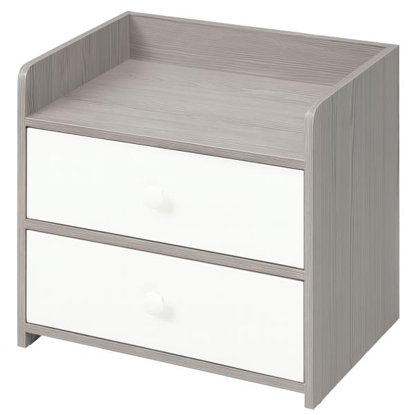 Фото Товары для дома и сада Прикроватная тумба STL-MD 76 SmartSpace с ящиком и открытой полкой, компактная