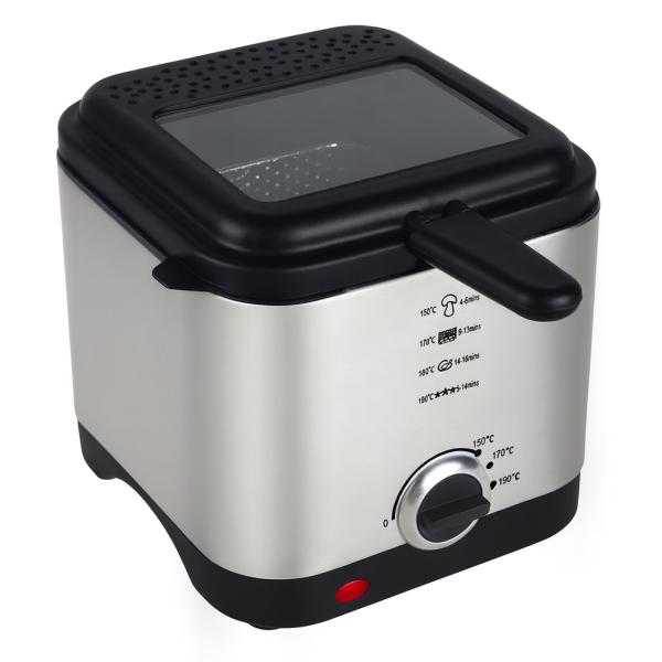 Фото Все для кухни Фритюрница Crownberg CB-5542 1,5 л 1200 Вт с терморегулятором и антипригарной чашей