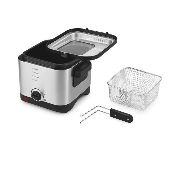 Фото Все для кухни Фритюрница Crownberg CB-5542 1,5 л 1200 Вт с терморегулятором и антипригарной чашей