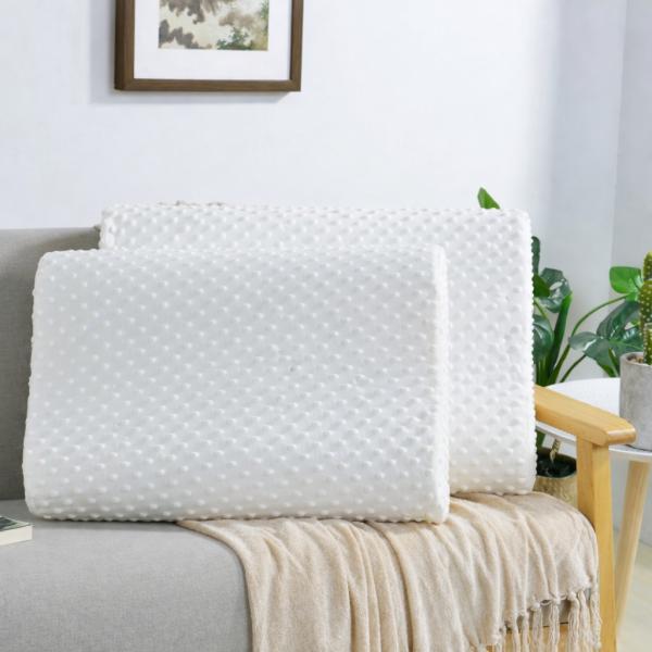 Фото Красота и здоровье Ортопедическая цервикальная подушка Space Memory 40×28 см, латексная с эффектом памяти, медленное восстановление, анатомическая