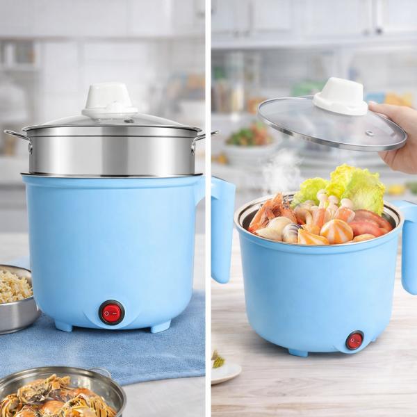 Фото Все для кухни Мини электрическая кастрюля Rice Cooker, многофункциональный электрический горшок