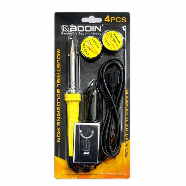 Фото Автотовары, электроинструмент, ручной инструмент Паяльник електрический Works WL-9 30W для бытового и радиолюбительского ремонта, жало тонкое, быстрый нагрев