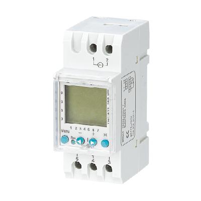 Фото Контрольно-измерительные приборы и автоматика, Клещи, тестеры, мультиметры, указатели напряжения, амперметры, вольтметры, регуляторы, сигнализаторы Таймер суточный импульсный электронный THC-811 20А 230В