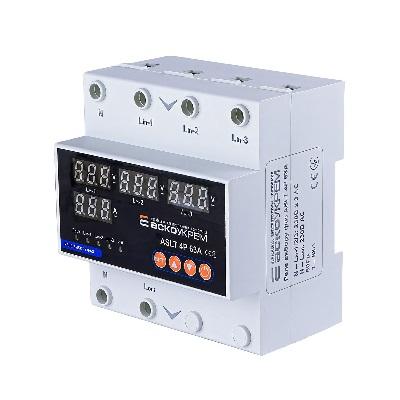 Фото Контрольно-измерительные приборы и автоматика, Клещи, тестеры, мультиметры, указатели напряжения, амперметры, вольтметры, регуляторы, сигнализаторы Реле выбора фаз ASLT 4P 63A