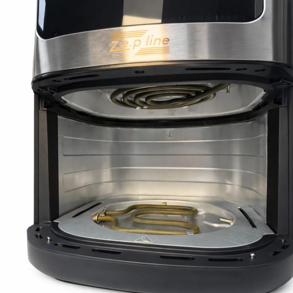 Фото Все для кухни Аэрофритюрница Zepline ZP-00234 без масла, 6.5 л, 4200 Вт, семейная, с LED дисплеем и автоматическими режимами