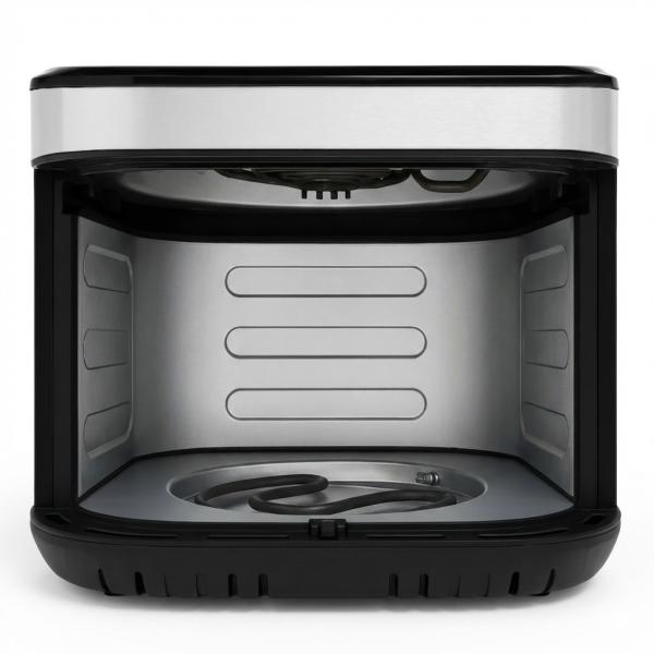 Фото Все для кухни Аэрофритюрница (аэрогриль) Zepline ZP-00341 13 л / чаша 9 л, 2200 Вт, без масла, горячий воздух 360°, 12 программ, двойной нагрев