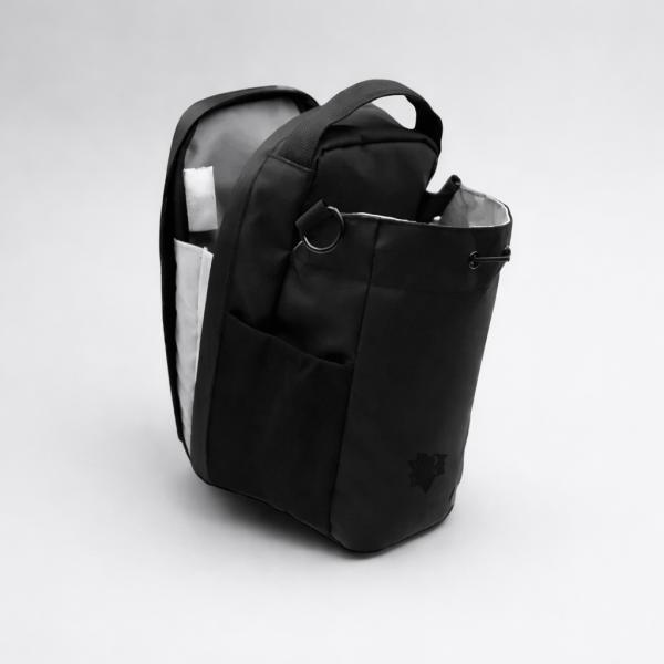 Фото  Магнитный подсумок для бутылки One's: спортивная сумка с магнитом для спортзала и барсетка через плечо