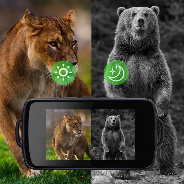 Фото Электроника Мощный монокуляр ночного видения с 16-кратным увеличением / Цифровой монокуляр с ночным виденьем / Инфракрасный монокуляр Подробне