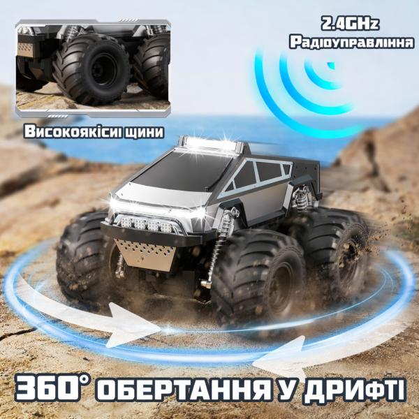 Фото Детский мир, детские товары Радиоуправляемая амфибия 4WD Waterproof Stunt Car для езды по воде и суше