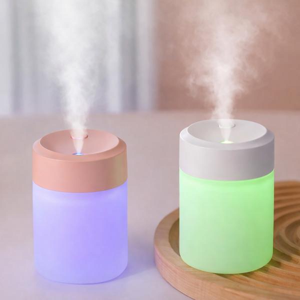 Фото Фонари, прожекторы, светильники Ночник-увлажнитель воздуха X-37 — компактный USB-увлажнитель с LED подсветкой для дома, офиса и автомобиля