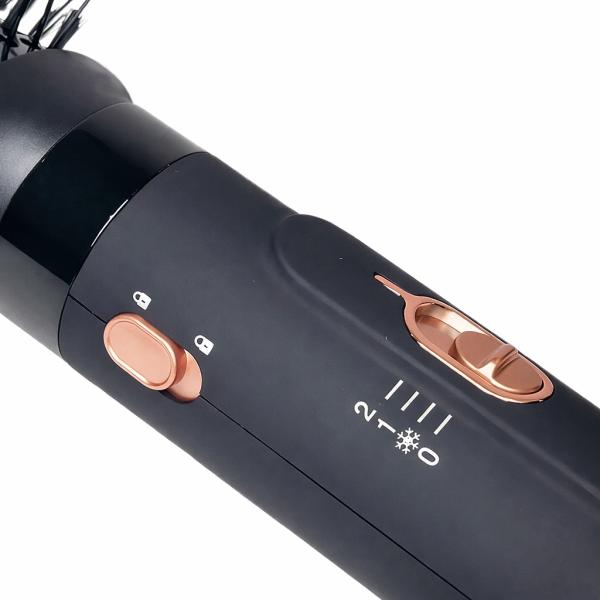 Фото Красота и здоровье Фен-стайлер для волос KEMEY KM-9205, 1000W, 6 насадок для укладки, с функцией брашинга и выпрямления